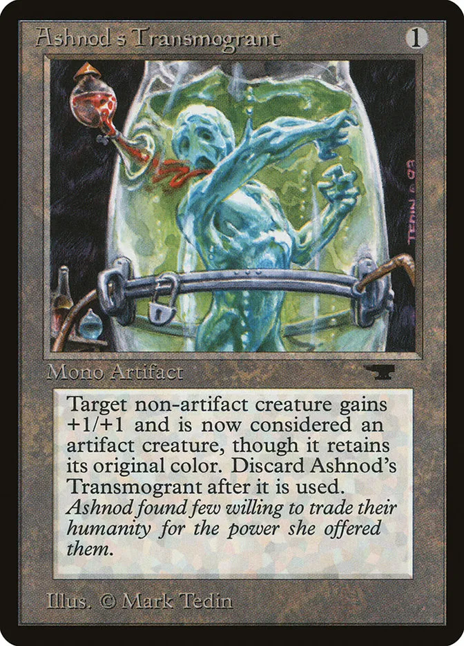 1994 Antiquities Ashnod's Transmogrant #40 uncommon card image