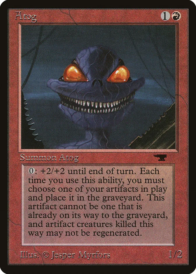 1994 Antiquities Atog common #23 common card image