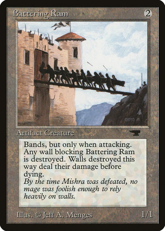 1994 Antiquities Battering Ram common #41 common card image