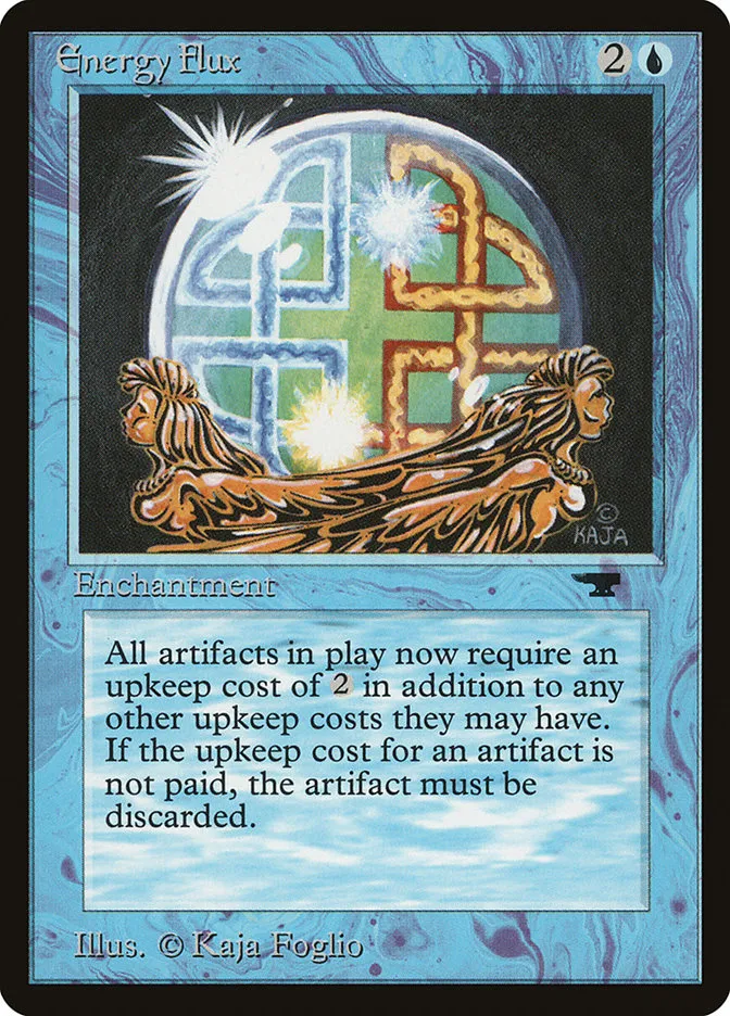 1994 Antiquities Energy Flux uncommon #9 uncommon card image