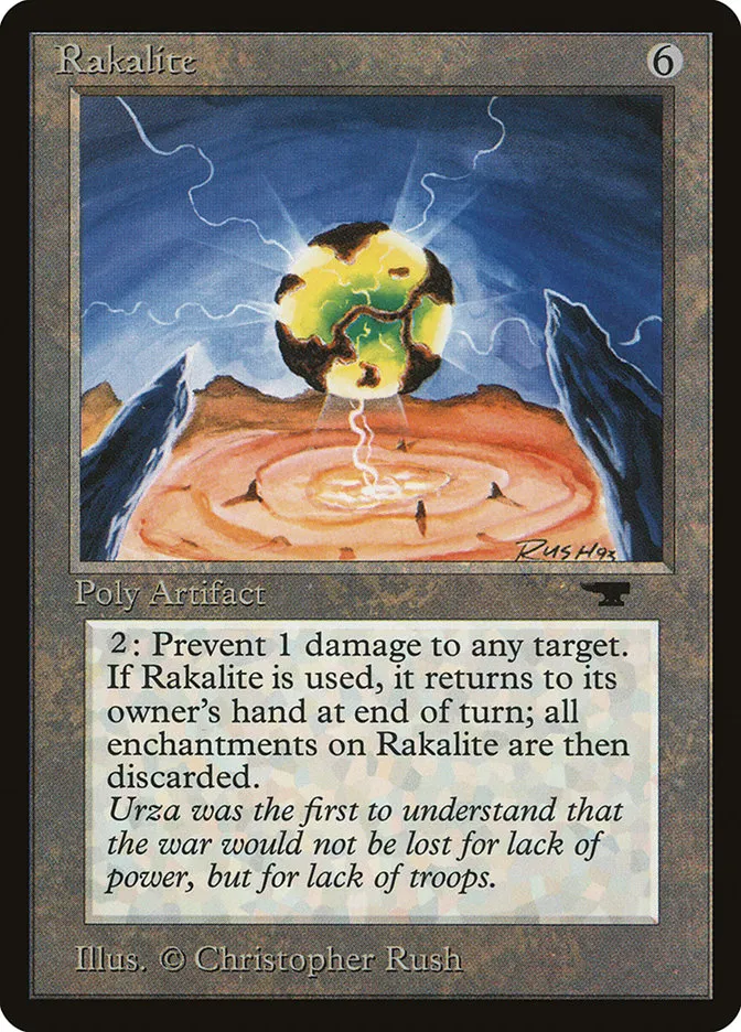 1994 Antiquities Rakalite uncommon #62 uncommon card image