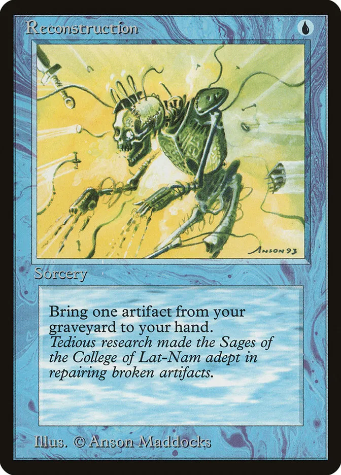 1994 Antiquities Reconstruction common #12 common card image