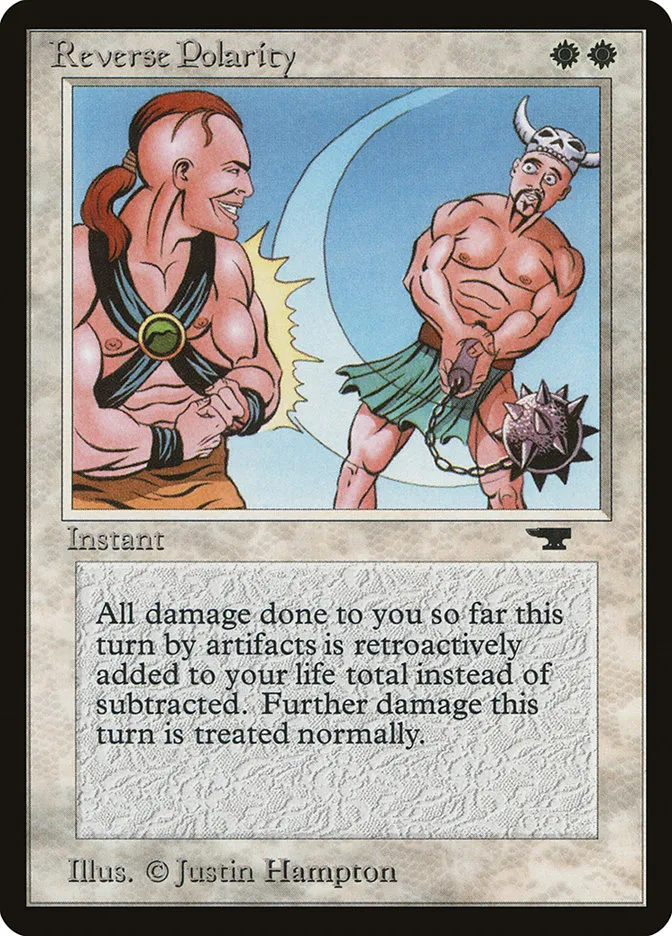 1994 Antiquities Reverse Polarity common #7 common card image