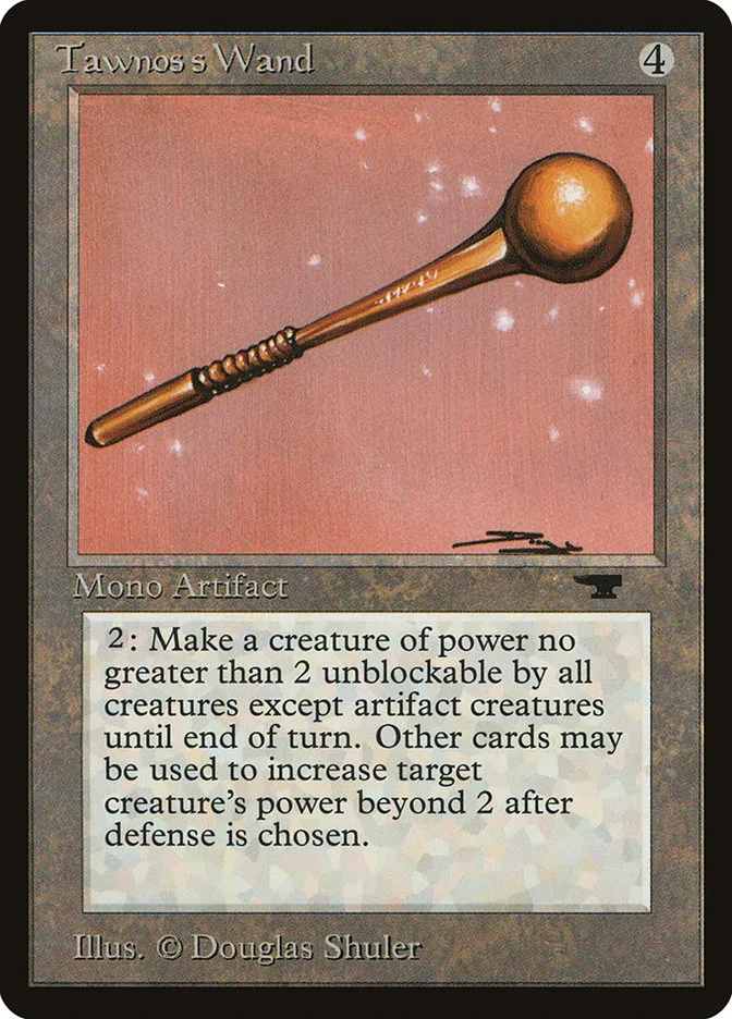 1994 Antiquities Tawnos's Wand uncommon #69 uncommon card image