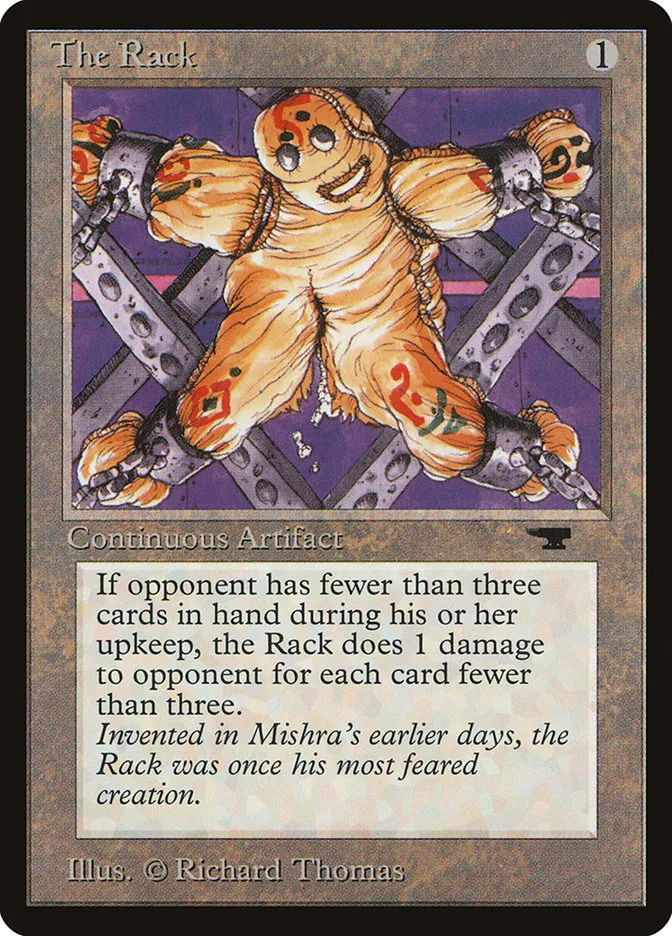 1994 Antiquities The Rack uncommon #72 uncommon card image