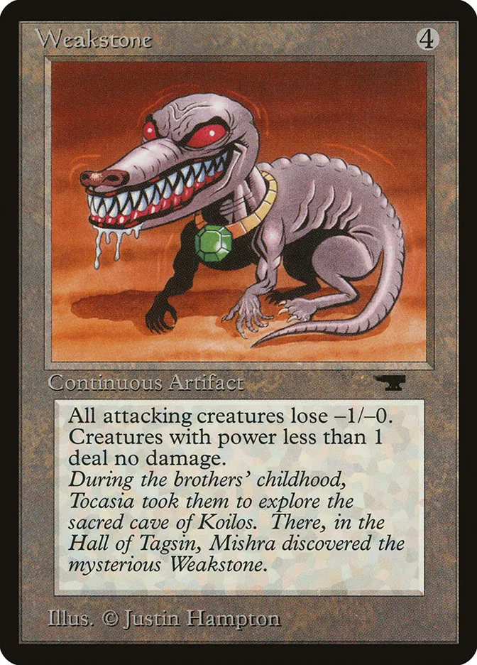 1994 Antiquities Weakstone uncommon #78 uncommon card image