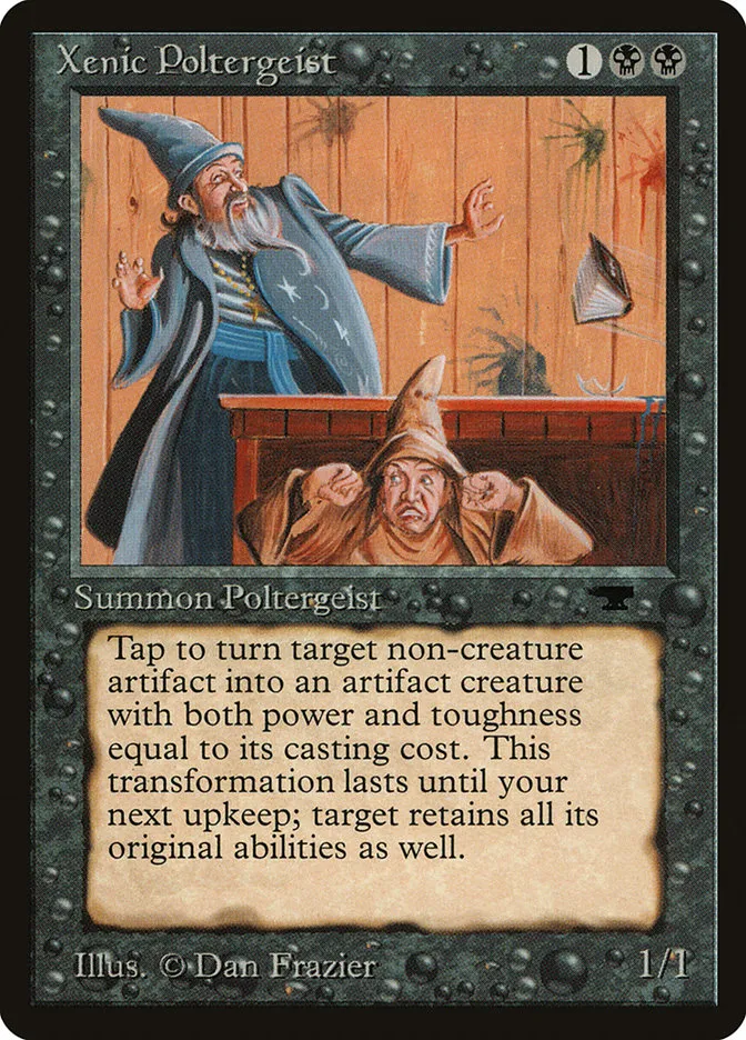 1994 Antiquities Xenic Poltergeist uncommon #20 uncommon card image