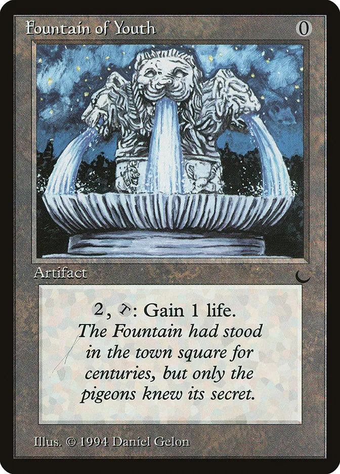 1994 The Dark Fountain of Youth uncommon #103† uncommon card image