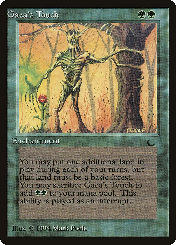 1994 The Dark Gaea's Touch #77† common card image