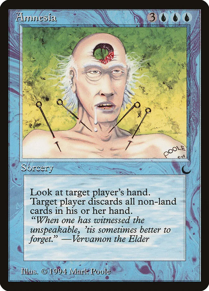 1994 The Dark Amnesia uncommon #20 uncommon card image