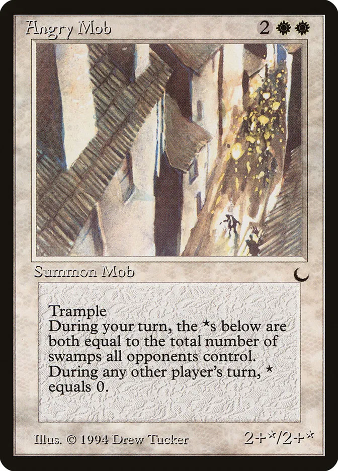 1994 The Dark Angry Mob uncommon #1 uncommon card image
