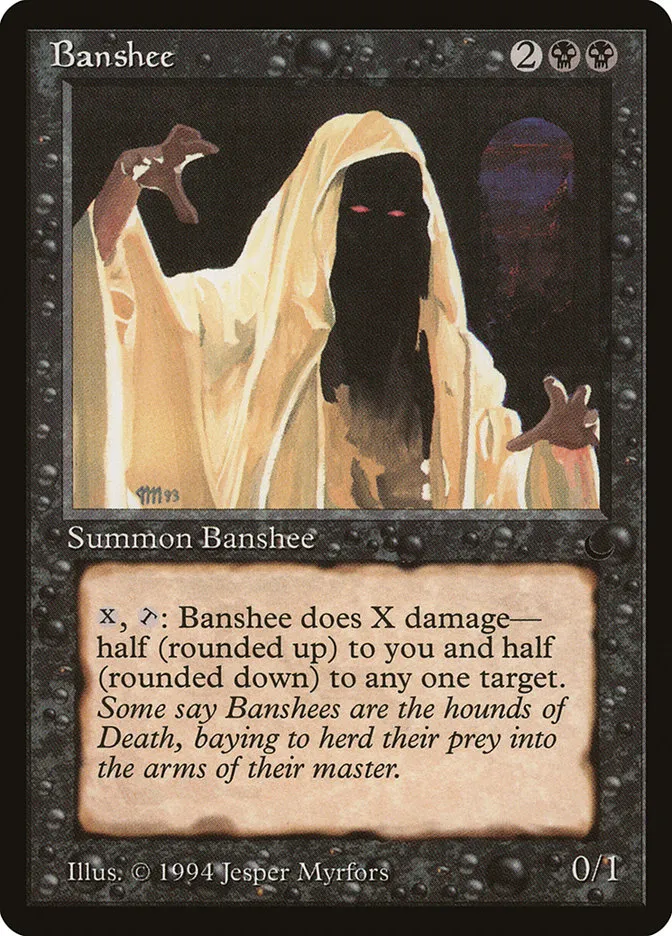 1994 The Dark Banshee uncommon #40 uncommon card image