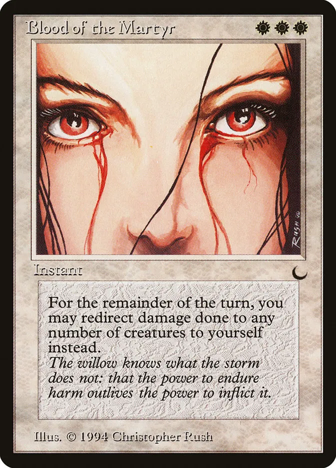 1994 The Dark Blood of the Martyr uncommon #2 uncommon card image