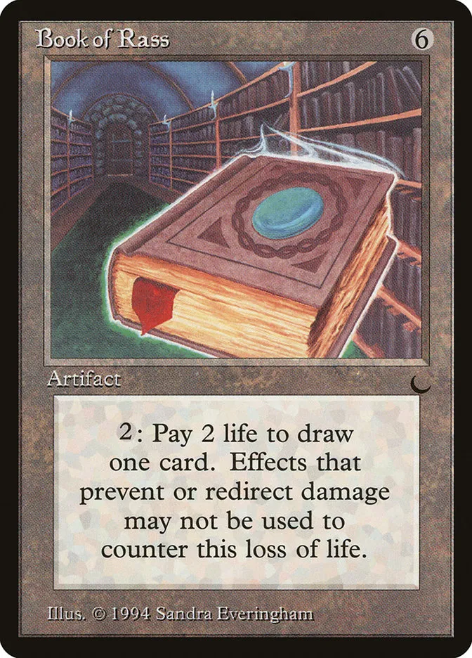 1994 The Dark Book of Rass uncommon #98 uncommon card image