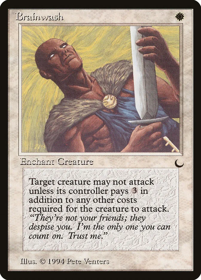 1994 The Dark Brainwash common #3 common card image