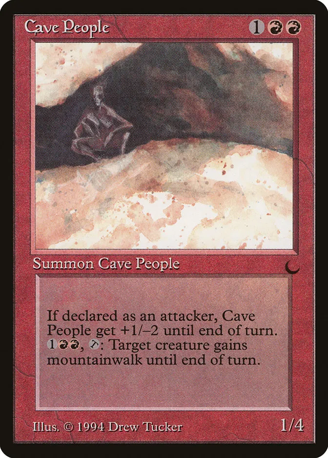 1994 The Dark Cave People uncommon #60 uncommon card image