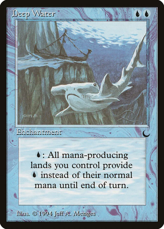 1994 The Dark Deep Water common #23 common card image