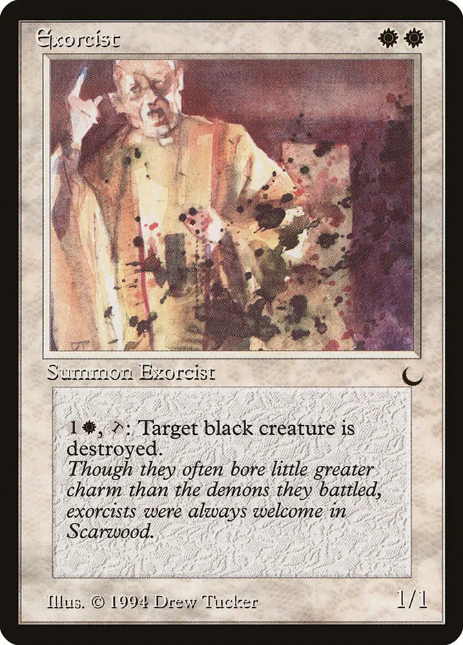 1994 The Dark Exorcist rare #6 rare card image