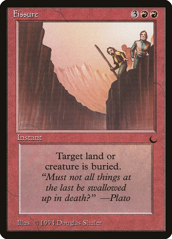 1994 The Dark Fissure common #63 common card image
