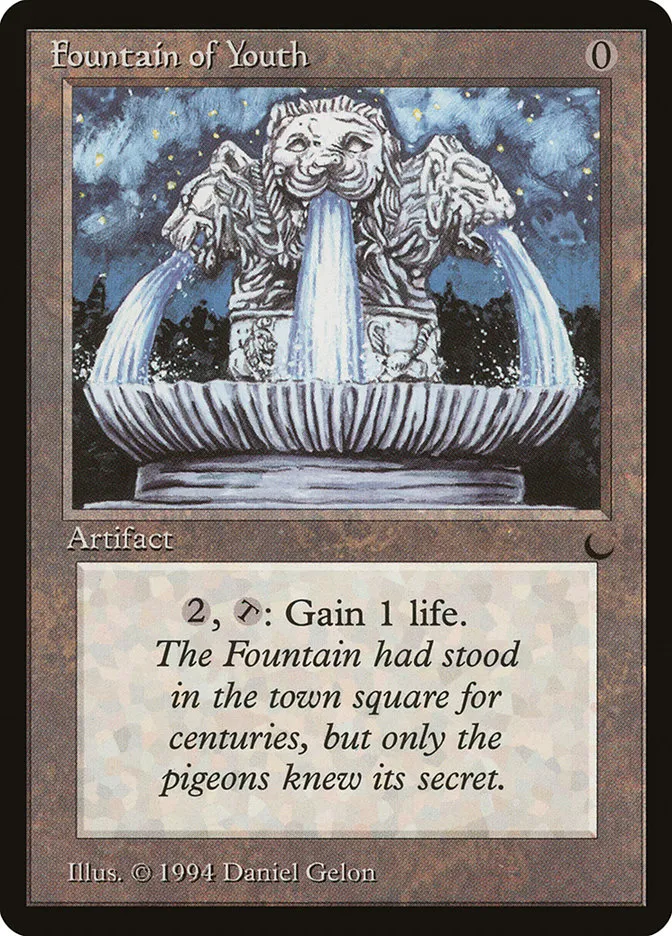 1994 The Dark Fountain of Youth uncommon #103 uncommon card image