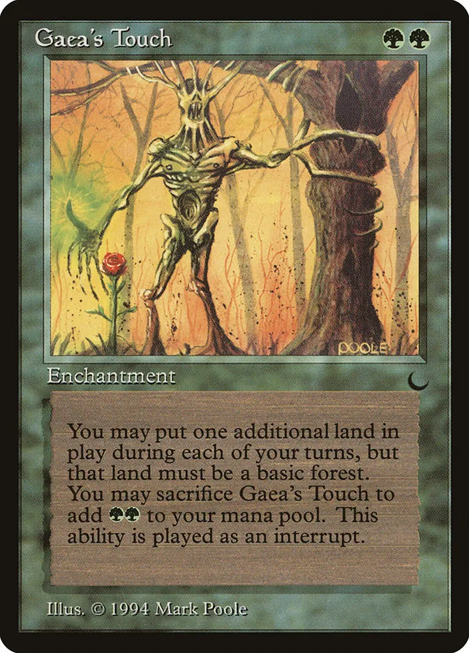 1994 The Dark Gaea's Touch common #77 common card image