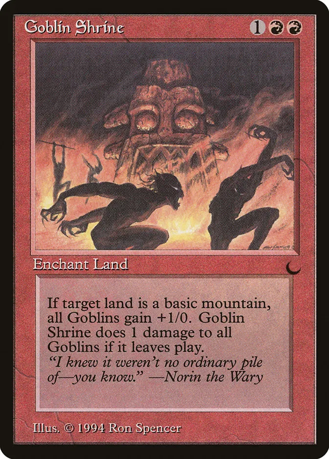 1994 The Dark Goblin Shrine #68 common card image