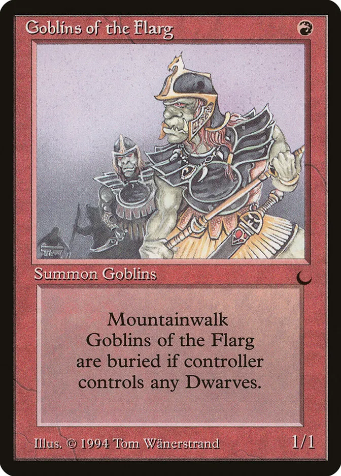 1994 The Dark Goblins of the Flarg common #70 common card image