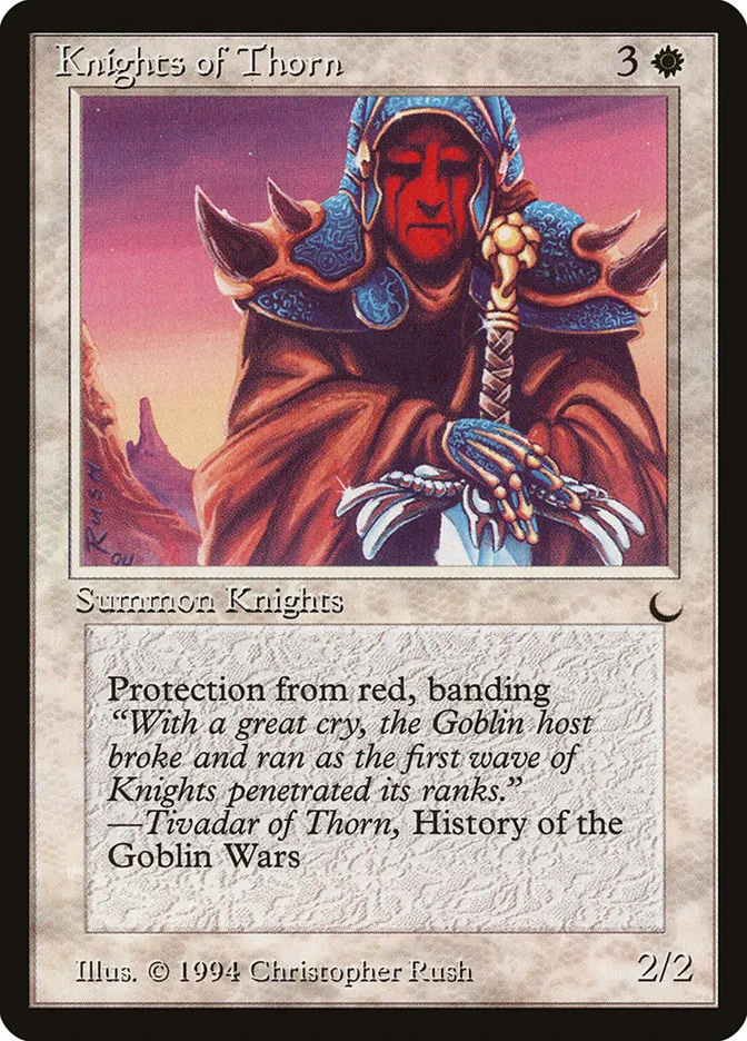 1994 The Dark Knights of Thorn #11 rare card image