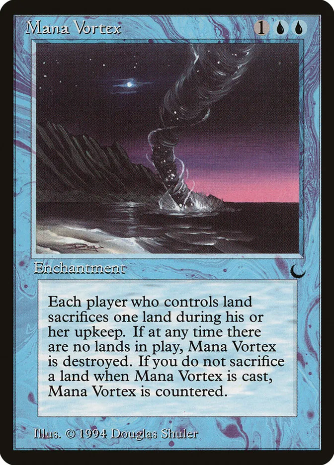 1994 The Dark Mana Vortex rare #31 rare card image