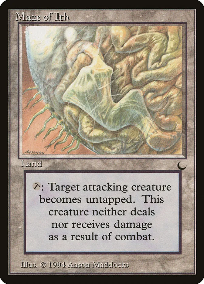 1994 The Dark Maze of Ith #117 uncommon card image