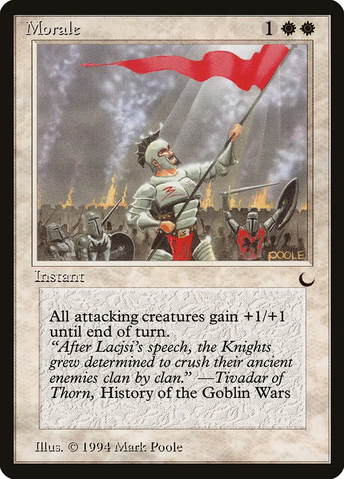 1994 The Dark Morale common #14 common card image
