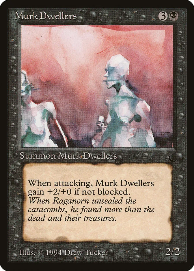 1994 The Dark Murk Dwellers common #49 common card image