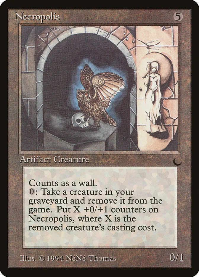 1994 The Dark Necropolis uncommon #105 uncommon card image