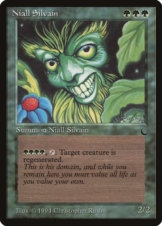 1994 The Dark Niall Silvain rare #82 rare card image