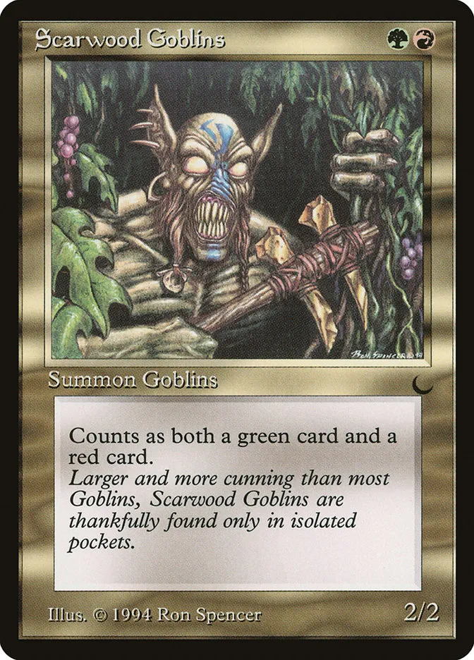1994 The Dark Scarwood Goblins #94 common card image