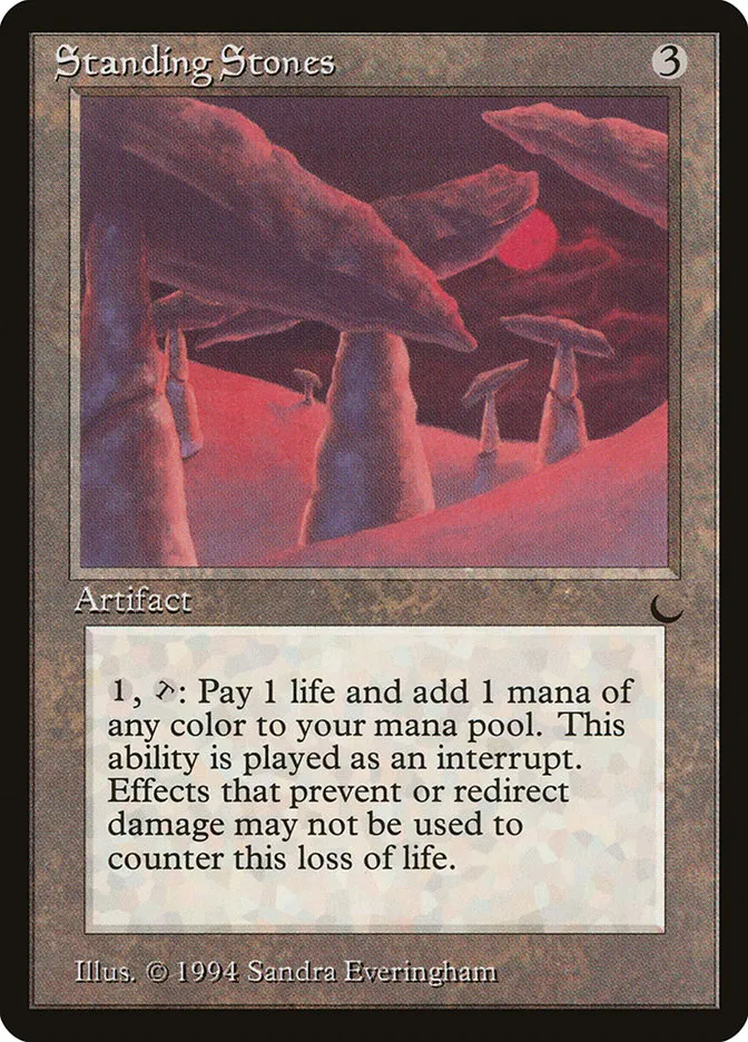 1994 The Dark Standing Stones uncommon #110 uncommon card image