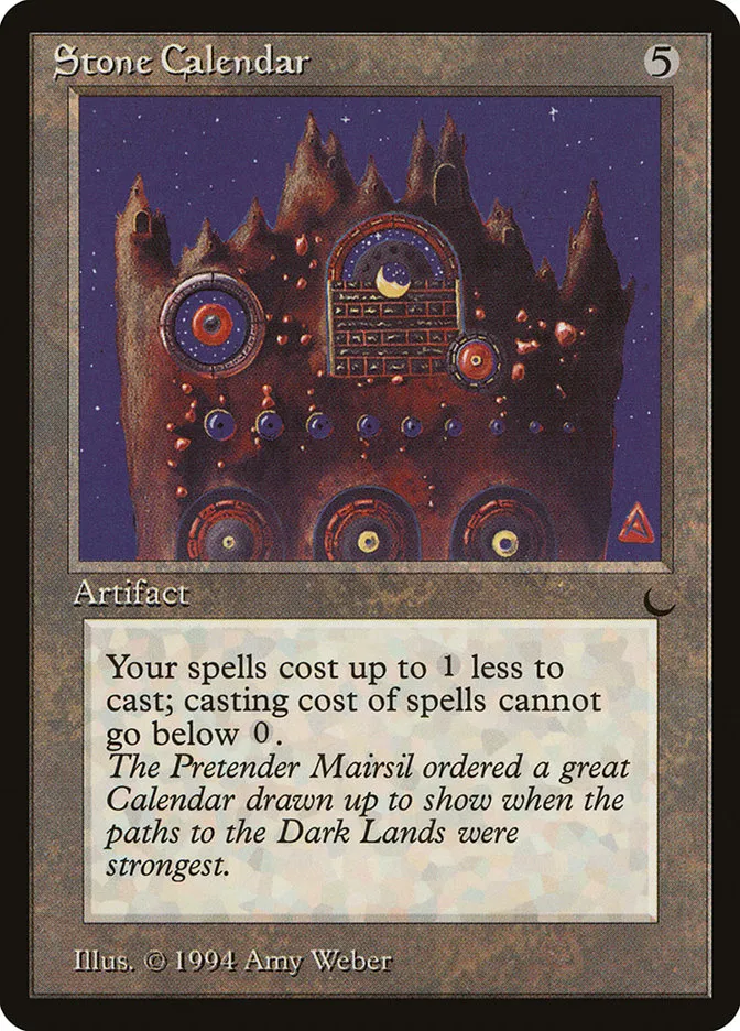1994 The Dark Stone Calendar rare #111 rare card image