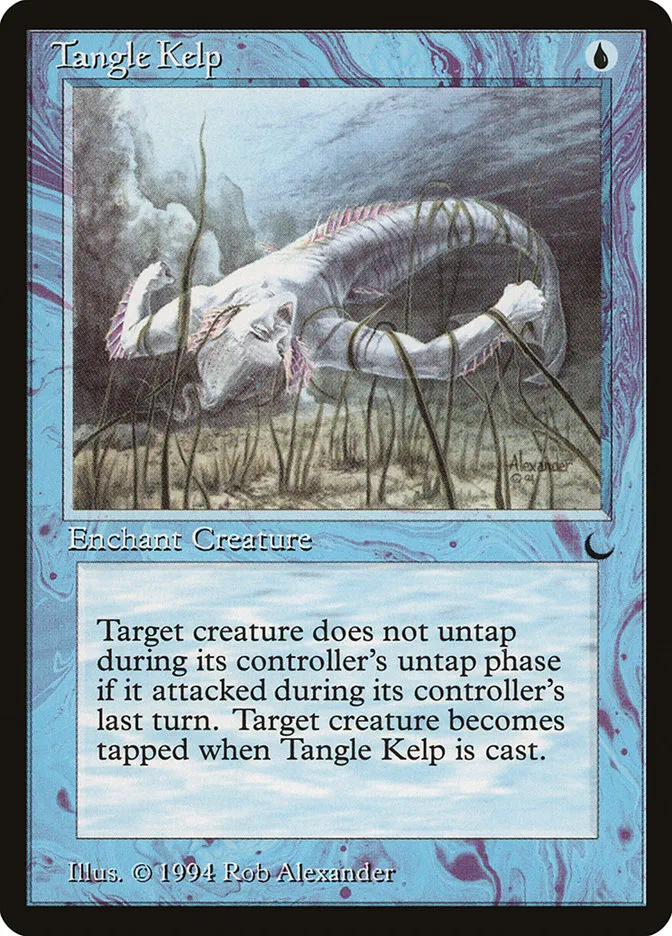 1994 The Dark Tangle Kelp uncommon #37 uncommon card image
