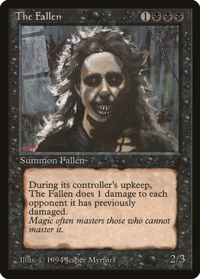 1994 The Dark The Fallen uncommon #53 uncommon card image