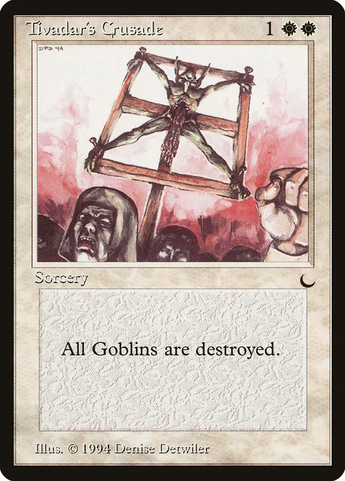 1994 The Dark Tivadar's Crusade uncommon #18 uncommon card image