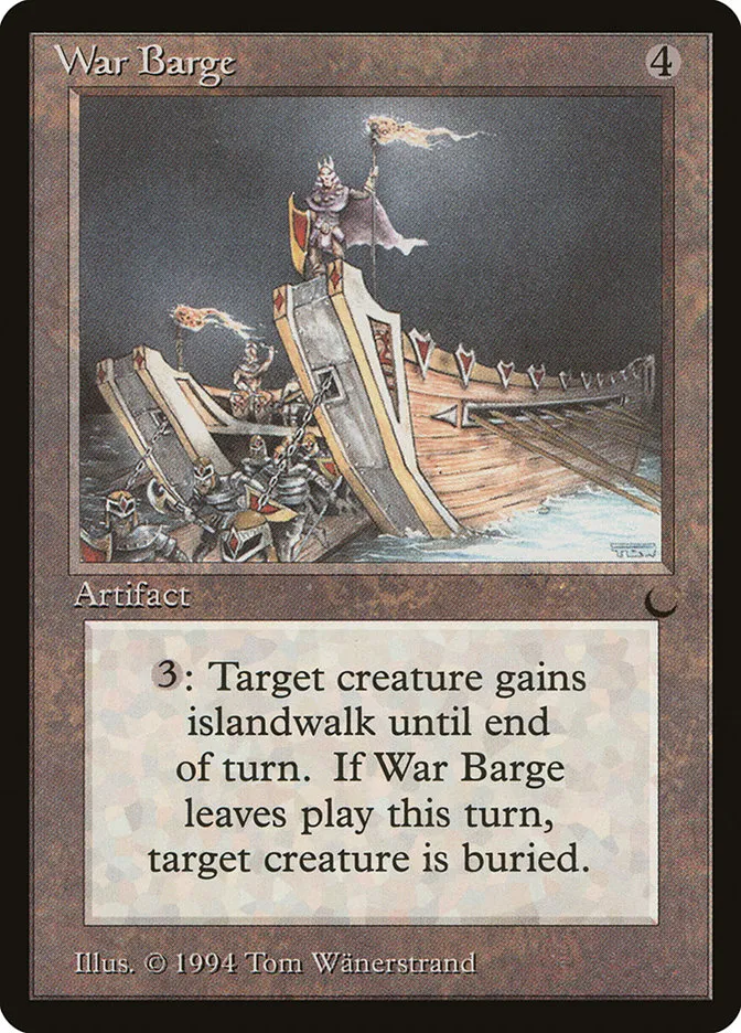 1994 The Dark War Barge uncommon #115 uncommon card image