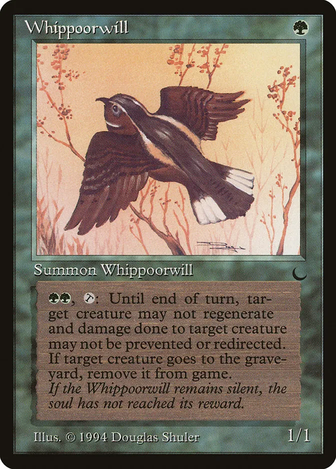 1994 The Dark Whippoorwill uncommon #91 uncommon card image