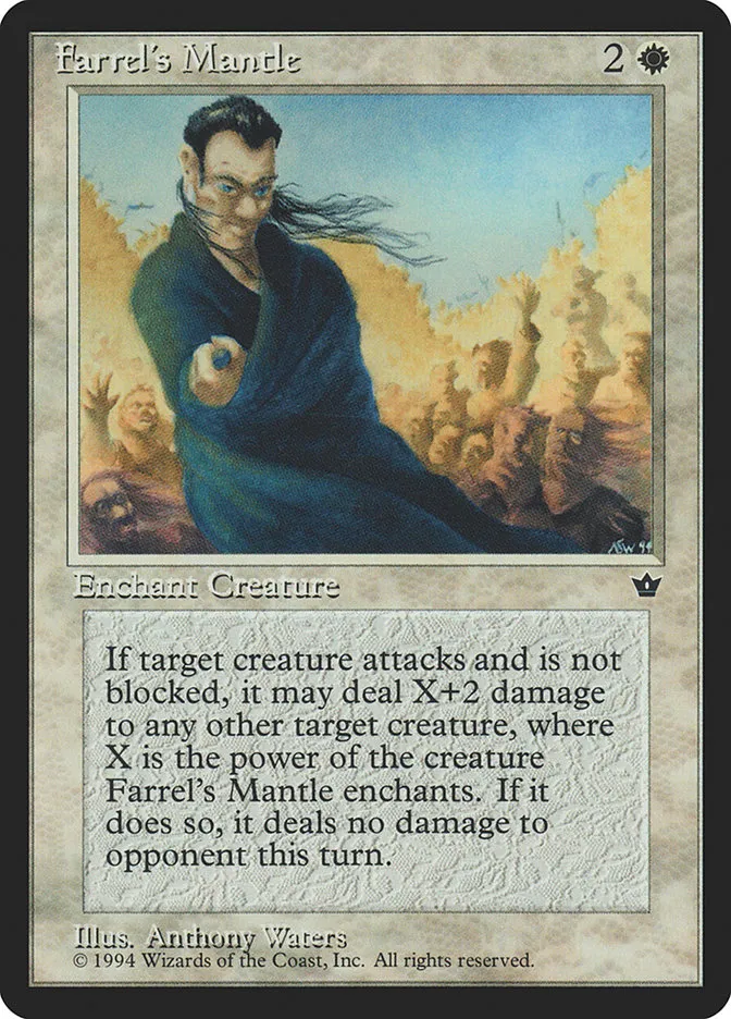1994 Fallen Empires Farrel's Mantle #2 uncommon card image
