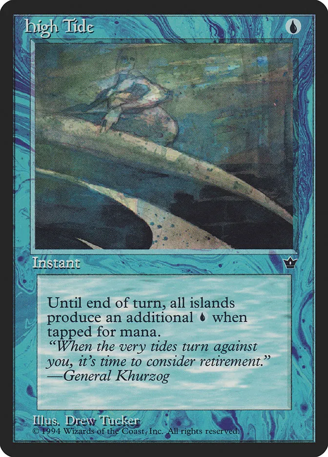 1994 Fallen Empires High Tide common #18a common card image