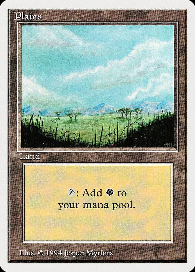 1994 Summer Magic / Edgar Plains common #293 common card image