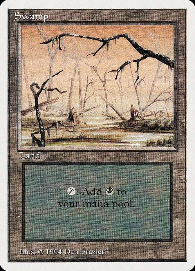 1994 Summer Magic / Edgar Swamp common #299 common card image