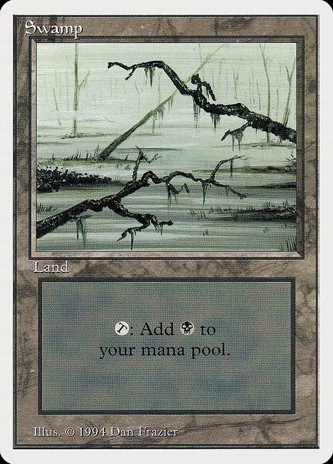 1994 Summer Magic / Edgar Swamp common #300 common card image