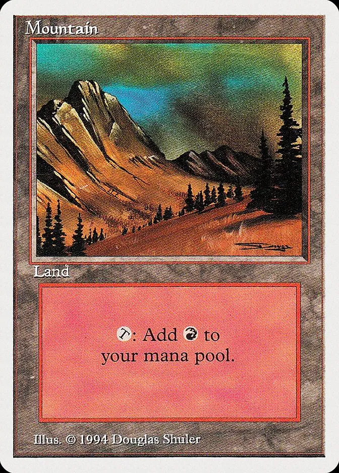 1994 Summer Magic / Edgar Mountain [Alt Art 2] common #303 common card image