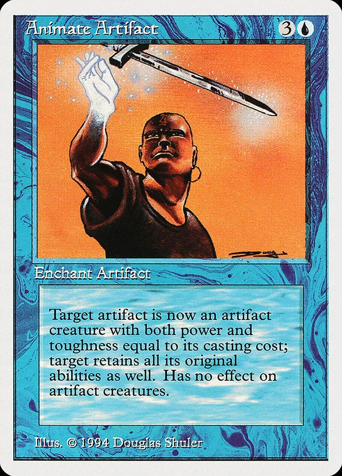 1994 Summer Magic / Edgar Animate Artifact uncommon #48 uncommon card image