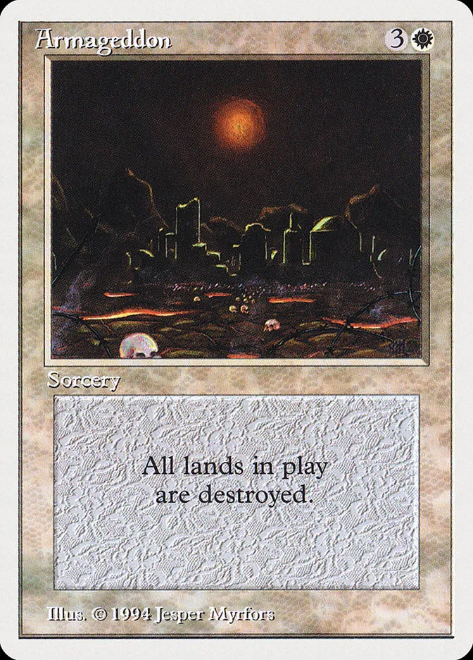 1994 Summer Magic / Edgar Armageddon rare #2 rare card image